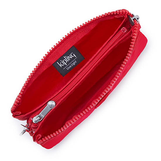 Sacs Kipling Creativity Large Pouch Rouge | FR 1124KO